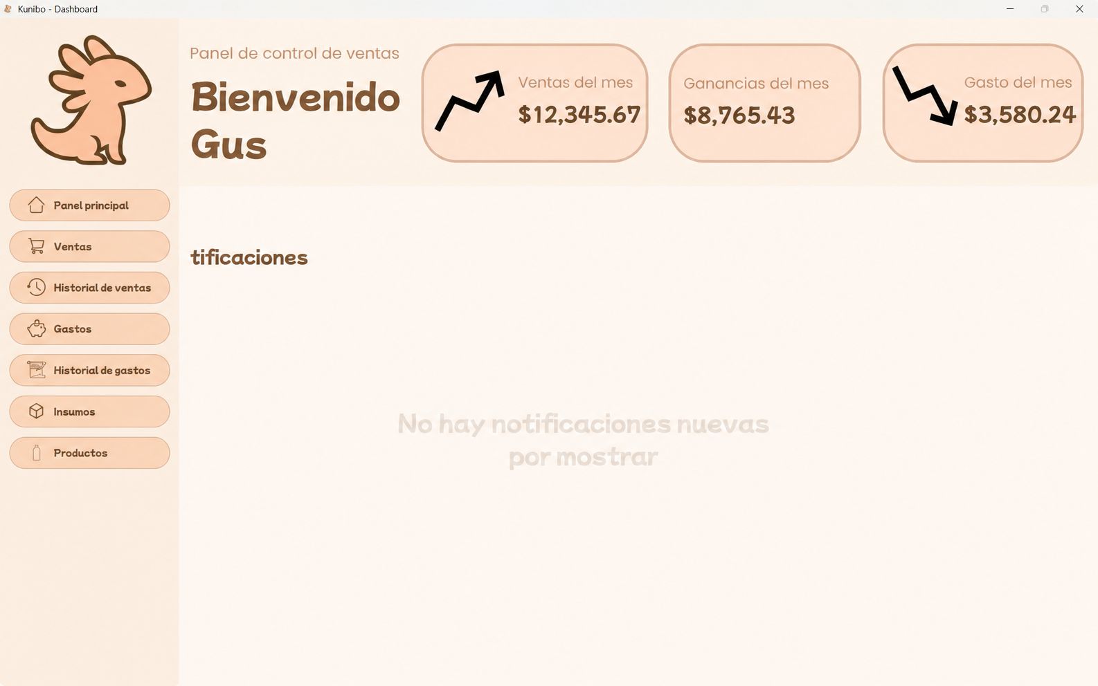 Inicio de Kunibo